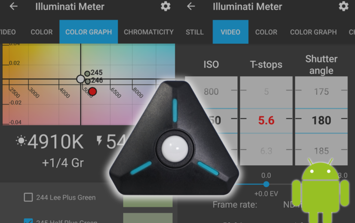 Illuminati Meter, App screens, Android Update