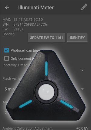 Android_app_Update_firmware New firmware for your Illuminati Light meter