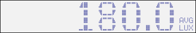 Isolight_LCD_LargeAverageReading Isolight chart holder biggest lux display